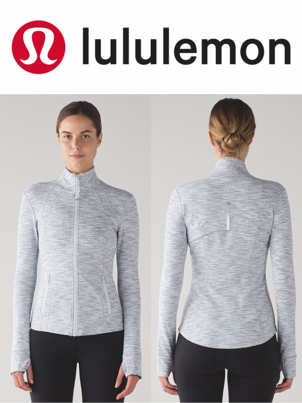 Lululemon Define Jacket
Wee Are From Space Ice Grey Alpine White